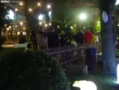 Una imagen del zoo esta tarde-noche de miércoles. /SN