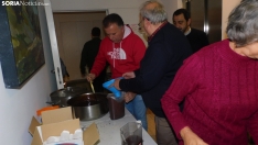 Fotos: una chocolatada pone el broche de oro a la celebraci&oacute;n de Santa B&aacute;rbara en Soria