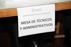 Elecciones sindicales en el Ayuntamiento de Soria. Evelyn Amaguaya.