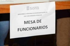 Elecciones sindicales en el Ayuntamiento de Soria. Evelyn Amaguaya.