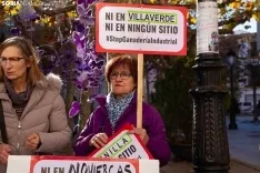 Manifestación STOP Ganadería Industrial. /EAR.