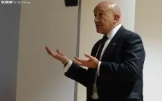 El consejero, hoy en Soria. /SN