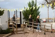 Refugiados ucranianos en el albergue de El Burgo de Osma. /María Ferreranos