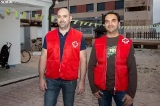 Coordinador del Albergue y Presidente de Cruz Roja El Burgo. /María Ferrer