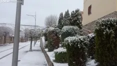 La nieve en San Pedro Manrique/ Guillermo Sierra Iglesias.