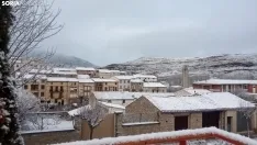 La nieve en San Pedro Manrique/ Guillermo Sierra Iglesias.