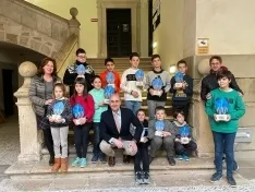 Foto 3 - Rodrigo Altelarrea gana el torneo infantil de ajedrez Villa de &Aacute;greda