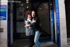 Gerentes de la Administración de lotería nº 4 de la capital. /María Ferrer