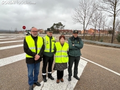 Foto 6 - Arranca la 2ª fase del dispositivo de tráfico navideño en Soria: 170.000 desplazamientos y numerosos controles