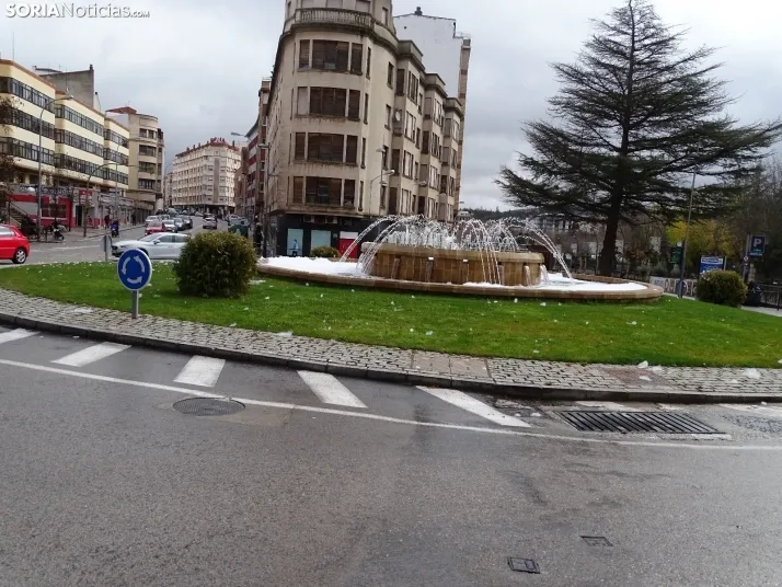 Una imagen de la fuente esta mañana de miércoles. /SN