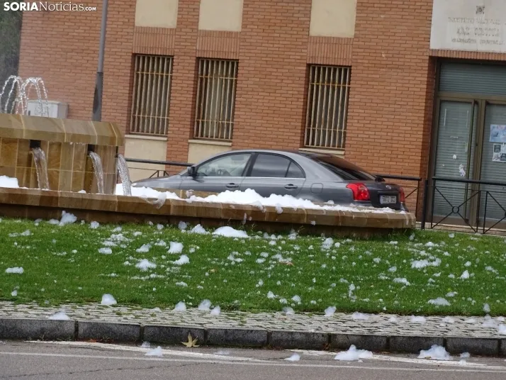 Una imagen de la fuente esta mañana de miércoles. /SN