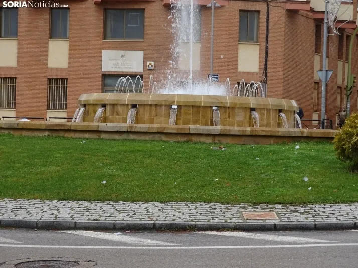 Una imagen de la fuente esta mañana de miércoles. /SN
