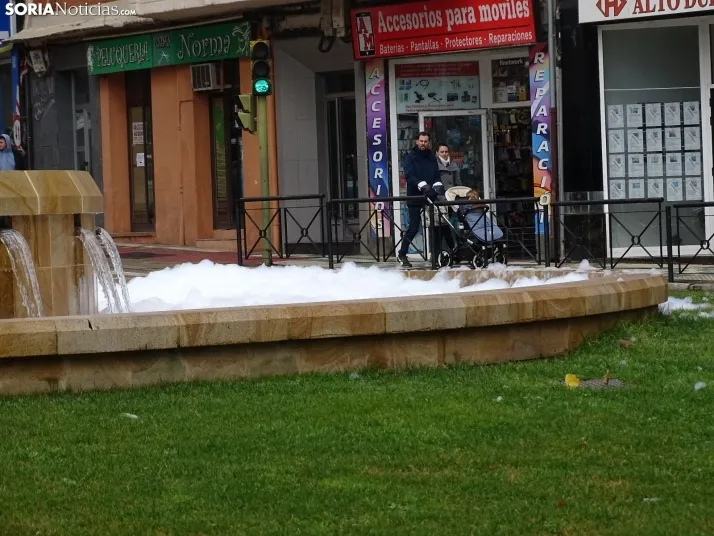 Una imagen de la fuente esta mañana de miércoles. /SN