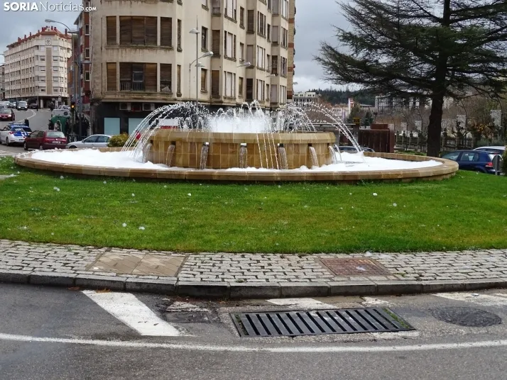 Una imagen de la fuente esta mañana de miércoles. /SN