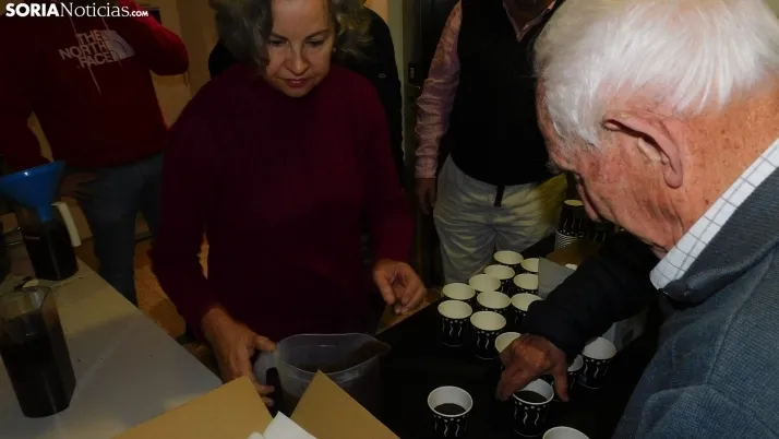 Fotos: una chocolatada pone el broche de oro a la celebraci&oacute;n de Santa B&aacute;rbara en Soria