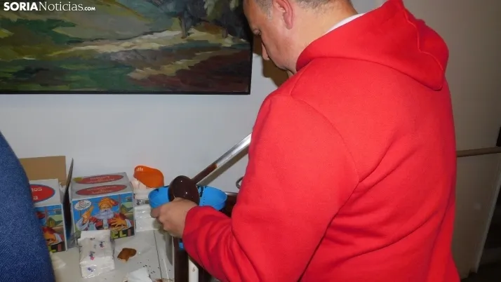 Fotos: una chocolatada pone el broche de oro a la celebraci&oacute;n de Santa B&aacute;rbara en Soria