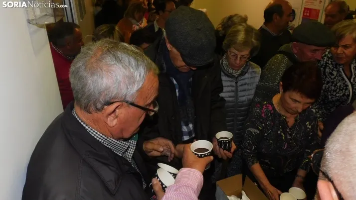 Fotos: una chocolatada pone el broche de oro a la celebraci&oacute;n de Santa B&aacute;rbara en Soria