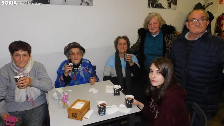 Fotos: una chocolatada pone el broche de oro a la celebraci&oacute;n de Santa B&aacute;rbara en Soria