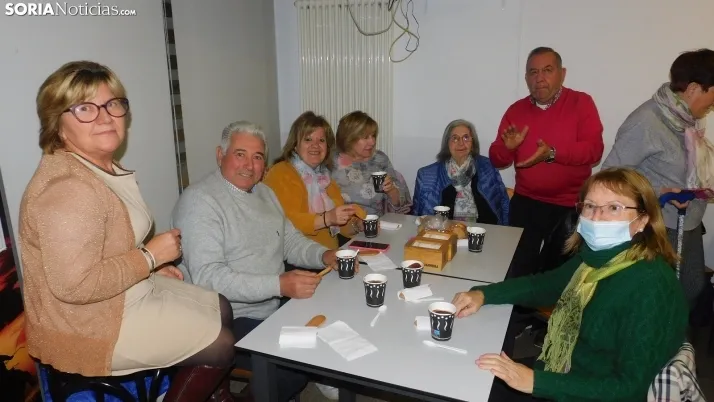 Fotos: una chocolatada pone el broche de oro a la celebraci&oacute;n de Santa B&aacute;rbara en Soria
