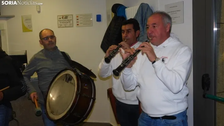 Fotos: una chocolatada pone el broche de oro a la celebraci&oacute;n de Santa B&aacute;rbara en Soria