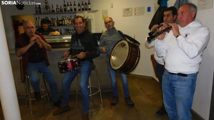 Fotos: una chocolatada pone el broche de oro a la celebraci&oacute;n de Santa B&aacute;rbara en Soria