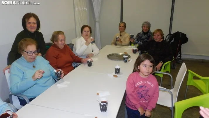 Fotos: una chocolatada pone el broche de oro a la celebraci&oacute;n de Santa B&aacute;rbara en Soria