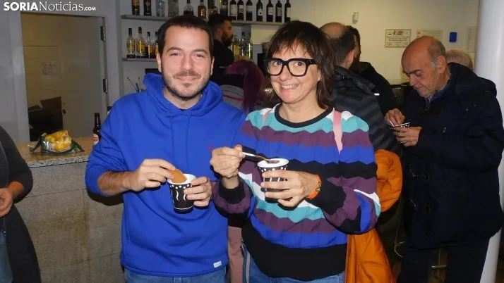 Fotos: una chocolatada pone el broche de oro a la celebraci&oacute;n de Santa B&aacute;rbara en Soria