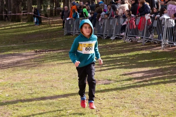 Im&aacute;genes: cientos de escolares en el cross Alameda de Cervantes