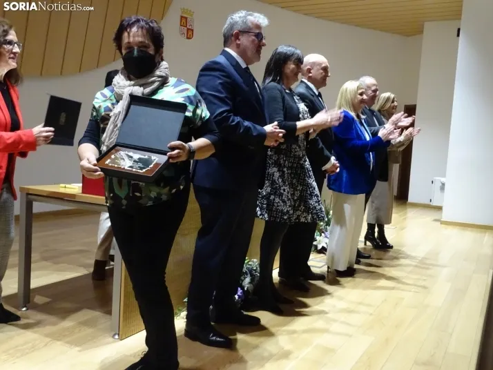 Homenaje funcionarios de la Junta en Soria '22