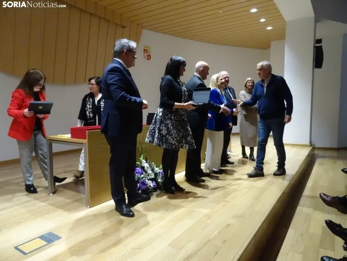 Homenaje funcionarios de la Junta en Soria '22
