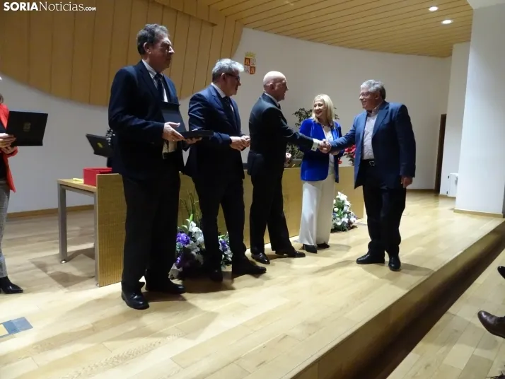 Homenaje funcionarios de la Junta en Soria '22