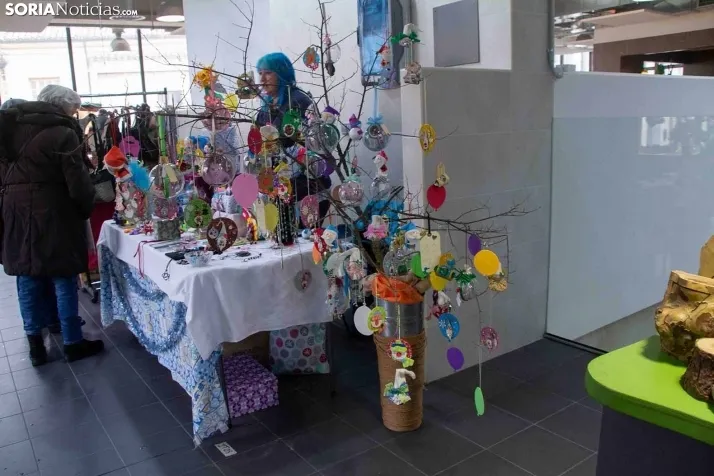Mercado Artesanal Soria./ Evelyn Amaguaya.