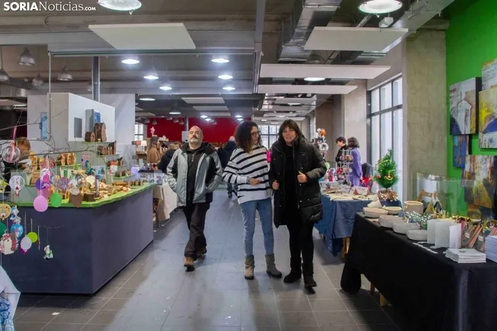 Mercado Artesanal Soria./ Evelyn Amaguaya.