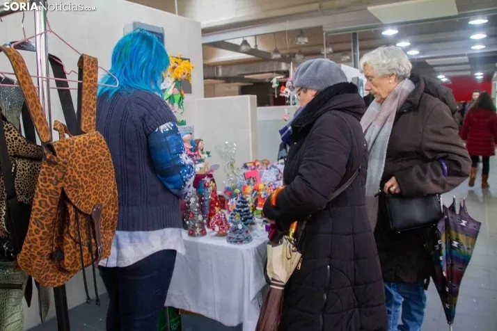 Mercado Artesanal Soria./ Evelyn Amaguaya.