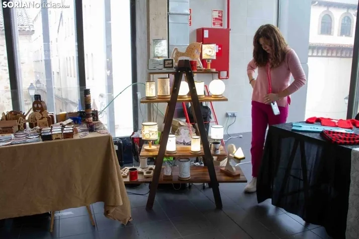 Mercado Artesanal Soria./ Evelyn Amaguaya.