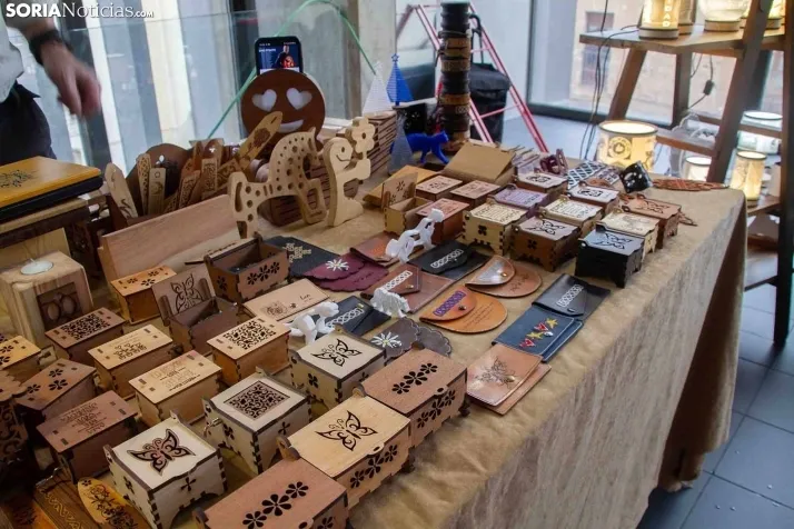 Mercado Artesanal Soria./ Evelyn Amaguaya.