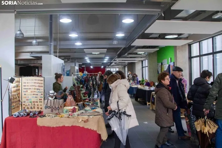 Mercado Artesanal Soria./ Evelyn Amaguaya.