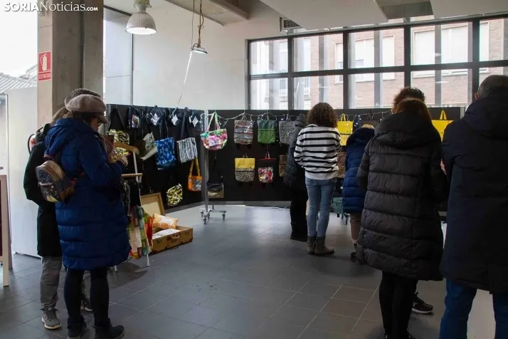 Mercado Artesanal Soria./ Evelyn Amaguaya.