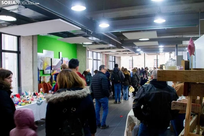 Mercado Artesanal Soria./ Evelyn Amaguaya.