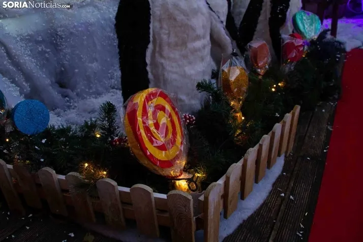 Llega Papa Noel a Soria. /EAR.