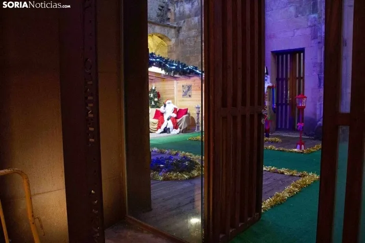 Llega Papa Noel a Soria. /EAR.