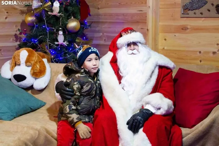 Llega Papa Noel a Soria. /EAR.