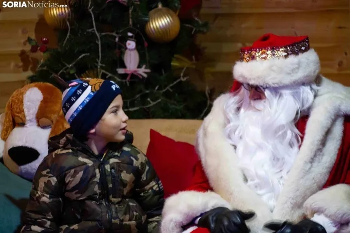 Llega Papa Noel a Soria. /EAR.