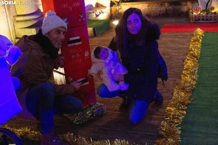 Llega Papa Noel a Soria. /EAR.