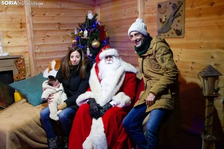 Llega Papa Noel a Soria. /EAR.