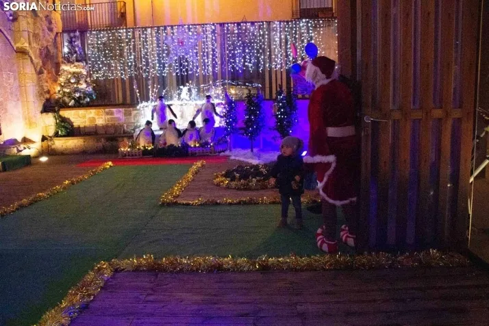 Llega Papa Noel a Soria. /EAR.