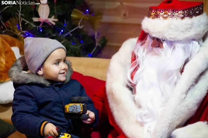 Llega Papa Noel a Soria. /EAR.