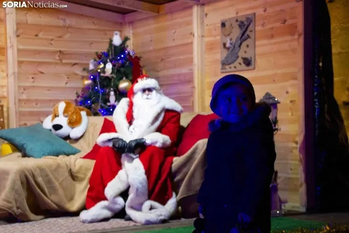 Llega Papa Noel a Soria. /EAR.