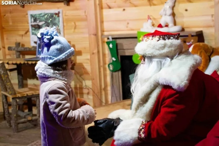 Llega Papa Noel a Soria. /EAR.