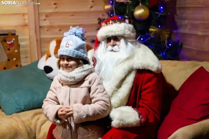 Llega Papa Noel a Soria. /EAR.